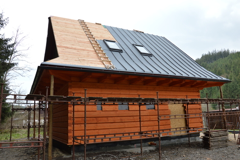 Verkleidung eines Holzgebäudes | Verkleidung eines Holzgebäudes