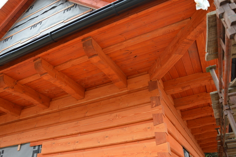 Verkleidung eines Holzgebäudes | Verkleidung eines Holzgebäudes