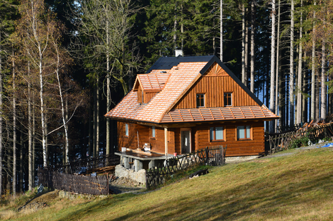 Hütte in den Bergen | Hütte in den Bergen
