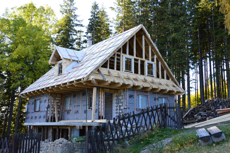 Hütte in den Bergen | Hütte in den Bergen