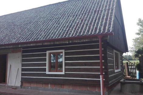 Holzverkleidung